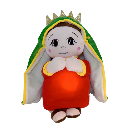 Peluche con Respiracion de la Virgen Maria