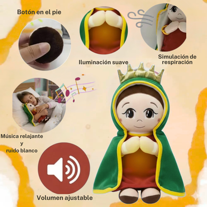 Peluche con Respiracion de la Virgen Maria